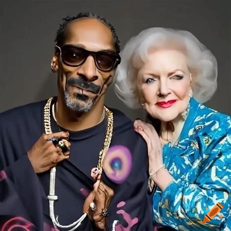 cast of trouble 2019|betty white snoop dogg.